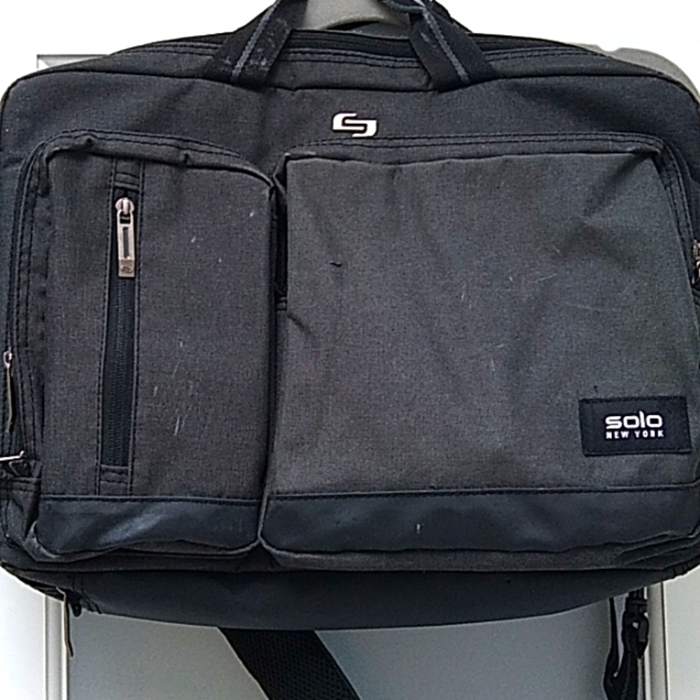 Solo New York Duane Hybid Briefcase Backpack